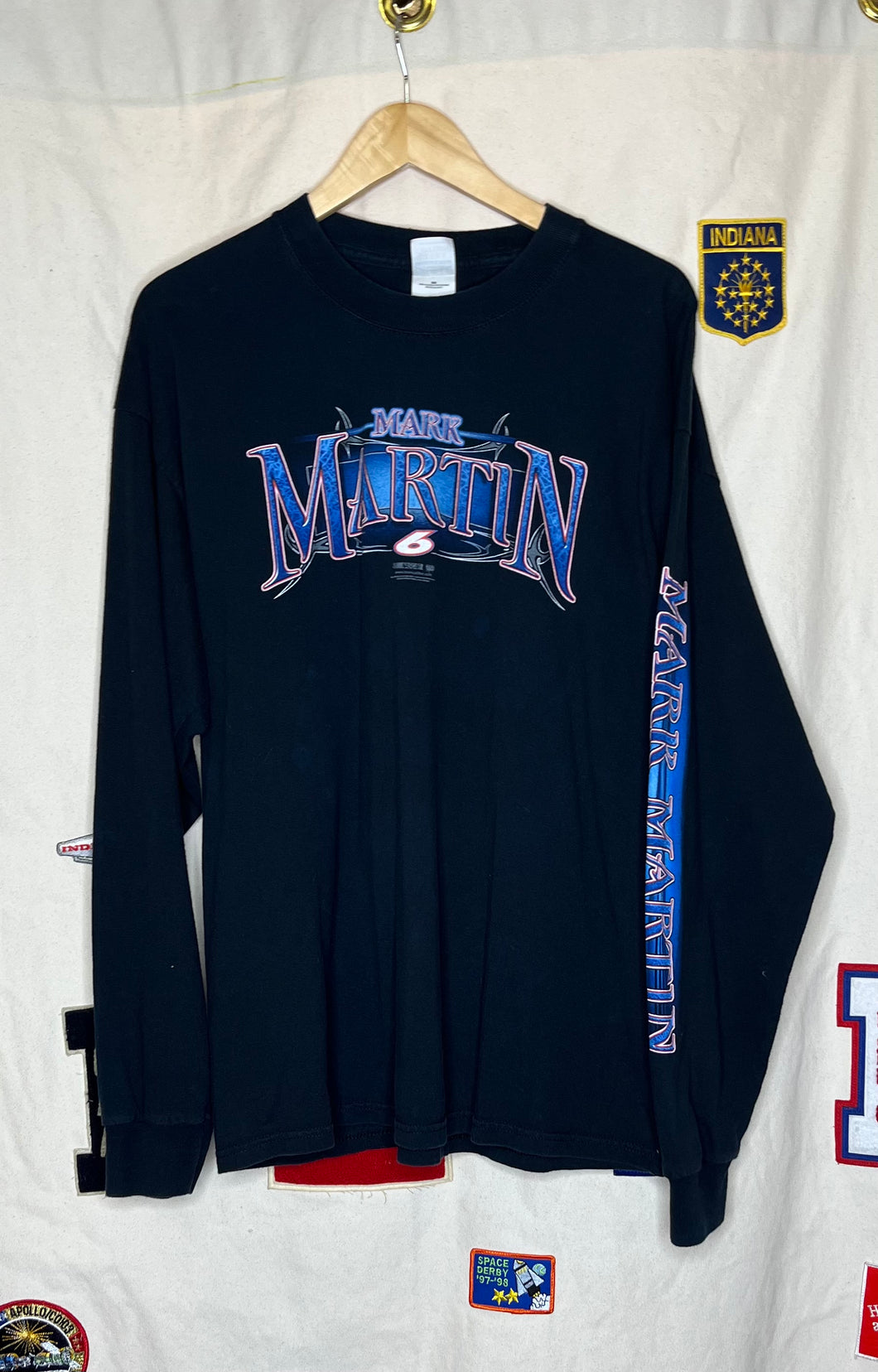 Mark Martin Nascar Long-Sleeve T-Shirt: XL
