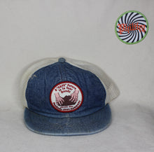 Load image into Gallery viewer, Vintage Denim Peabody Coal Gibraltar Trucker Hat
