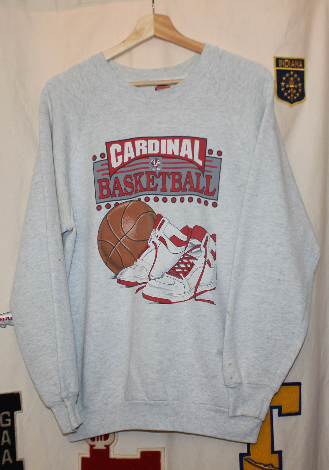 Louisville Cardinals Basketball Crewneck: M/L