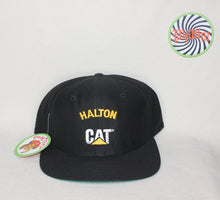 Load image into Gallery viewer, Vintage Cat Construction Halton Snapback Hat
