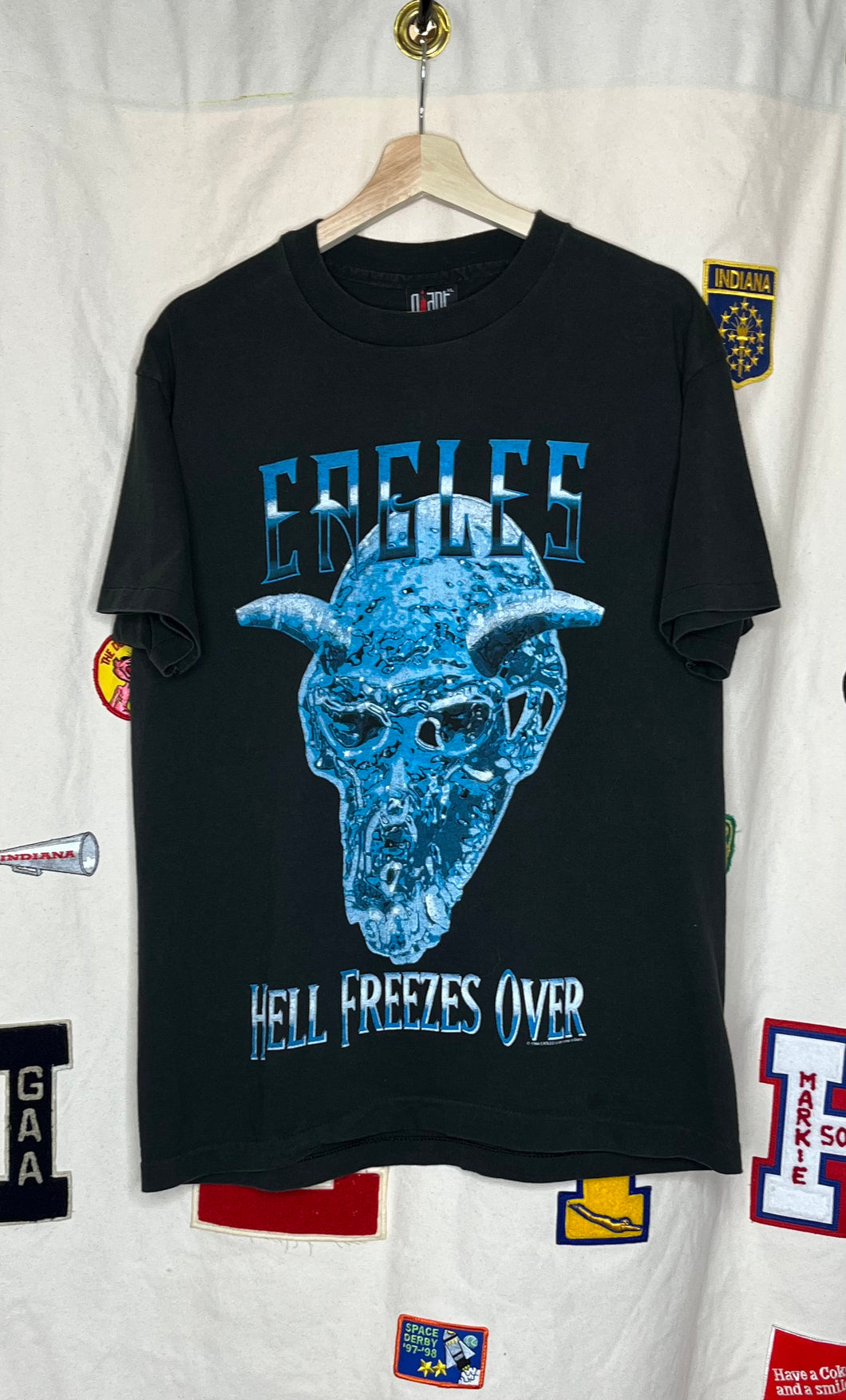 1994 Eagles Hell Freezes Over Double-Sided T-Shirt: L/XL
