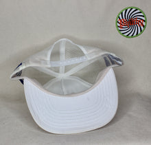 Load image into Gallery viewer, Vintage Mobil 1 Racing 3-Stripe Mesh Trucker Hat Snapback USA
