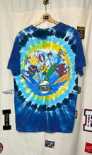 Load image into Gallery viewer, Grateful Dead Summertime Surfing Bear Tie-Dye T-Shirt: L/XL
