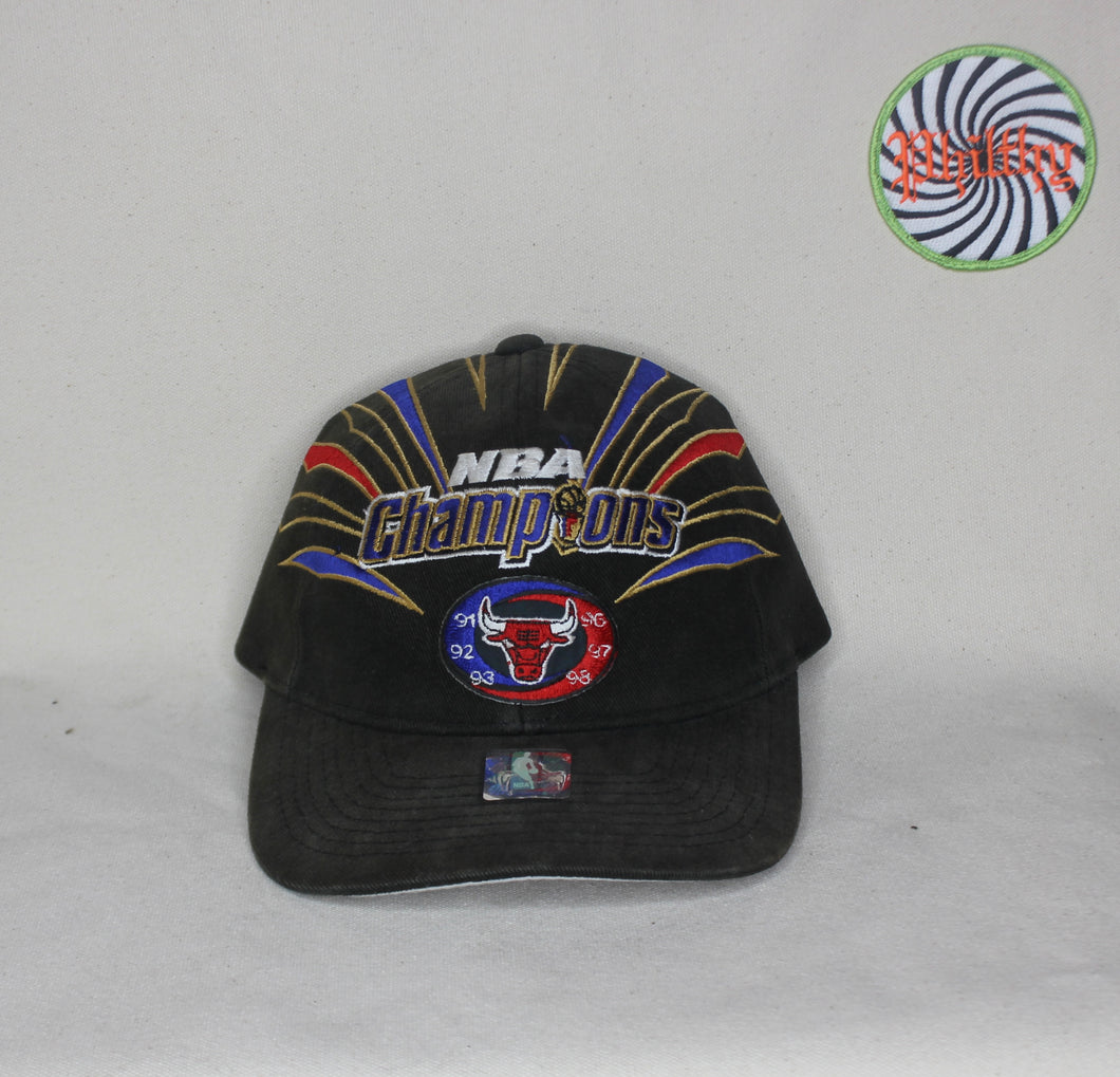 1998 Chicago Bulls Championship Strap-Back Hat