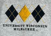 Load image into Gallery viewer, University Wisconsin Milwaukee Embroidered Crewneck: L
