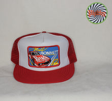 Load image into Gallery viewer, Vtg Neil Bonnett Budweiser 12 Nascar Racing 80&#39;s Patch Trucker Hat
