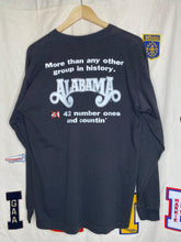 Load image into Gallery viewer, Vtg Alabama Country Number One Albums Black Long Sleeve Shirt: Large

