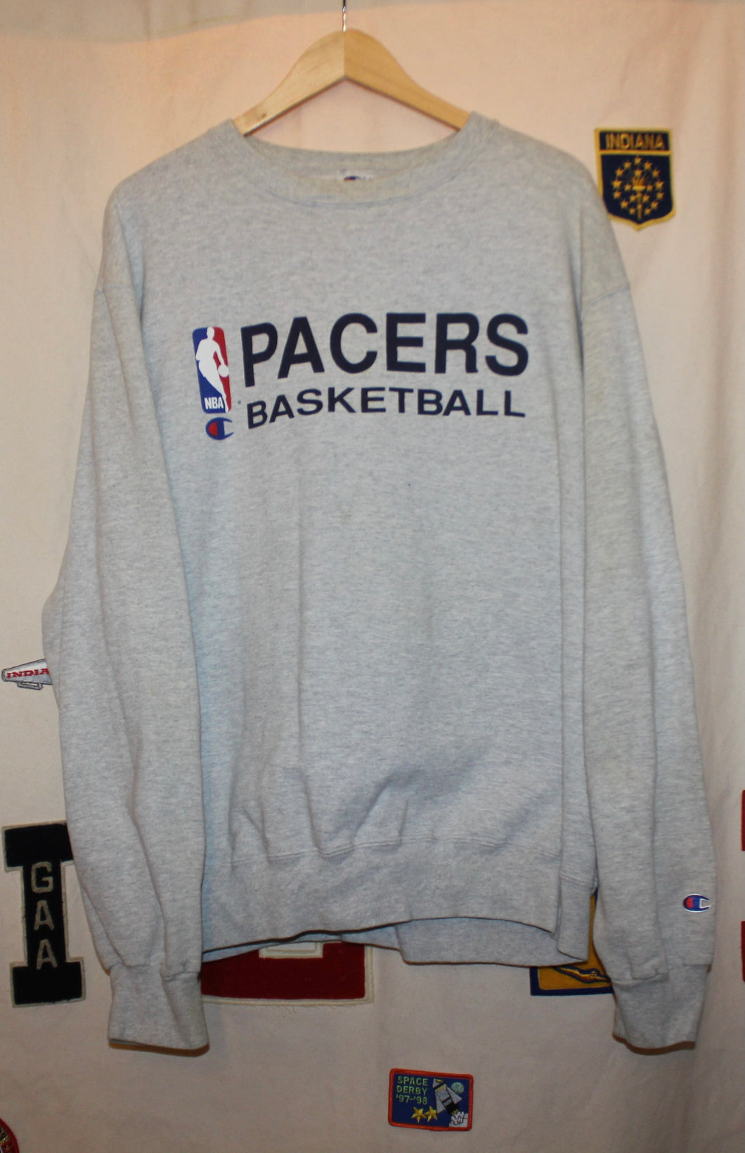 Pacers Basketball Champion Crewneck: XXL