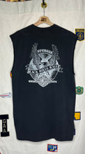 Load image into Gallery viewer, 1991 Sturgis Harley-Davidson 3D Emblem Cutoff T-Shirt: XL
