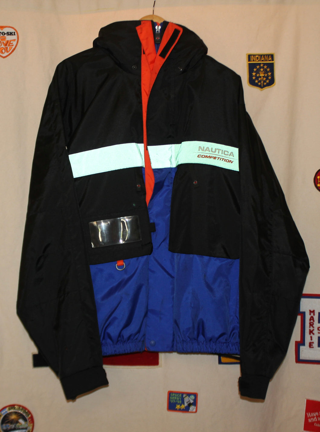 Nautica Competition Nylon Sailing Jacket: XXL