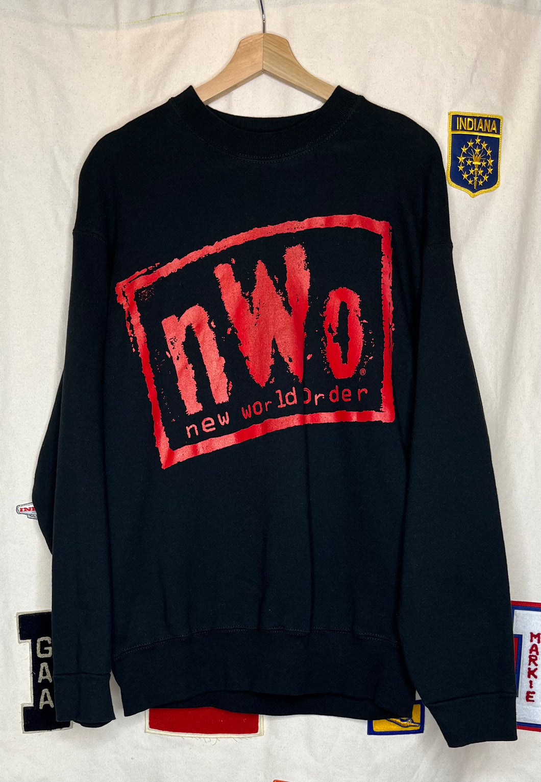 Vintage WCW Nitro New World Order Crewneck: L