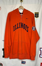 Load image into Gallery viewer, University of Illinois Orange Nike Zip-Up Jacket: L
