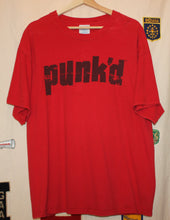 Load image into Gallery viewer, Punk&#39;d TV Show MTV Ashton Kutcher Red T-Shirt: XL
