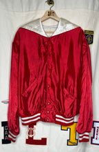 Load image into Gallery viewer, Vintage Indiana University Delong Sportswear Hooded Satin Jacket: L
