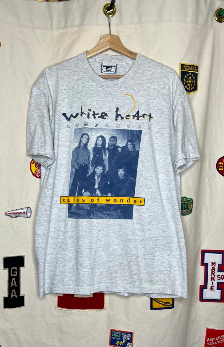 1992-1993 White Heart Tour T-Shirt: XL
