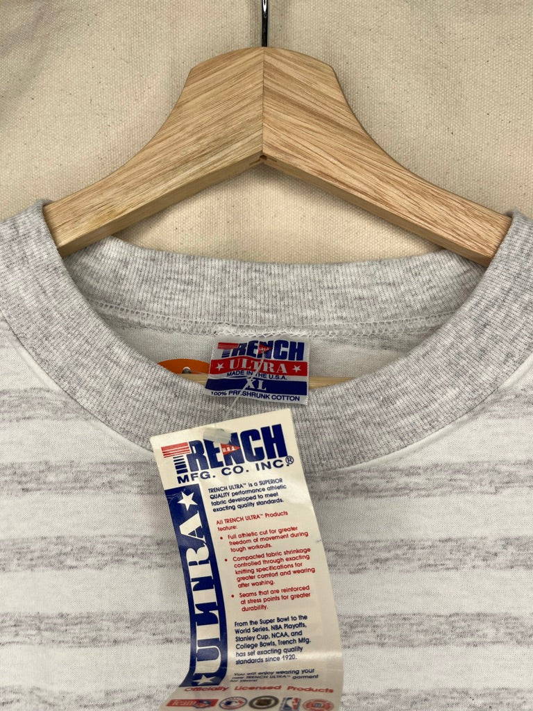 NOS Florida Marlins Striped T-Shirt: XL