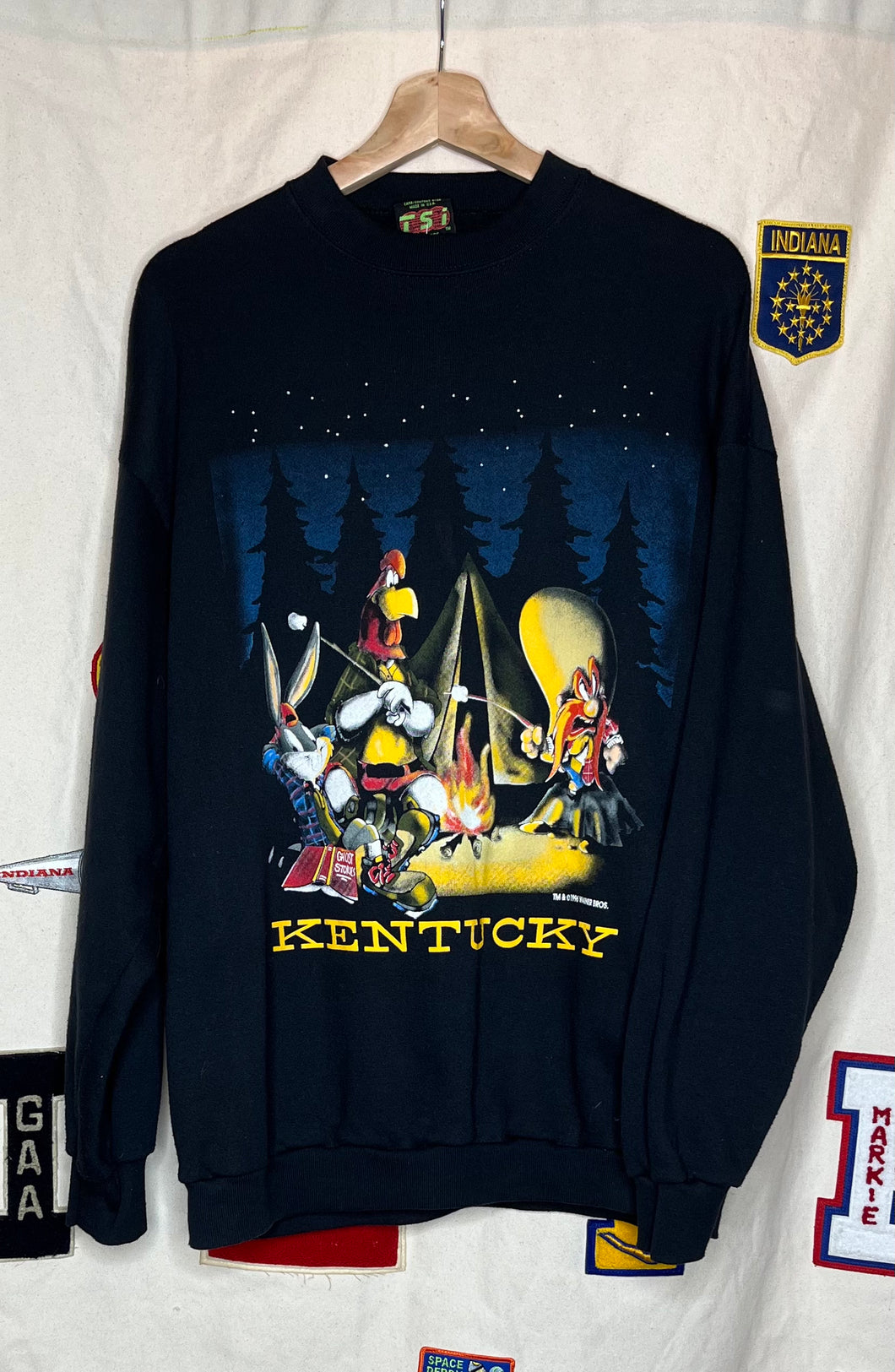 Looney Tunes Kentucky Campfire Crewneck: XL