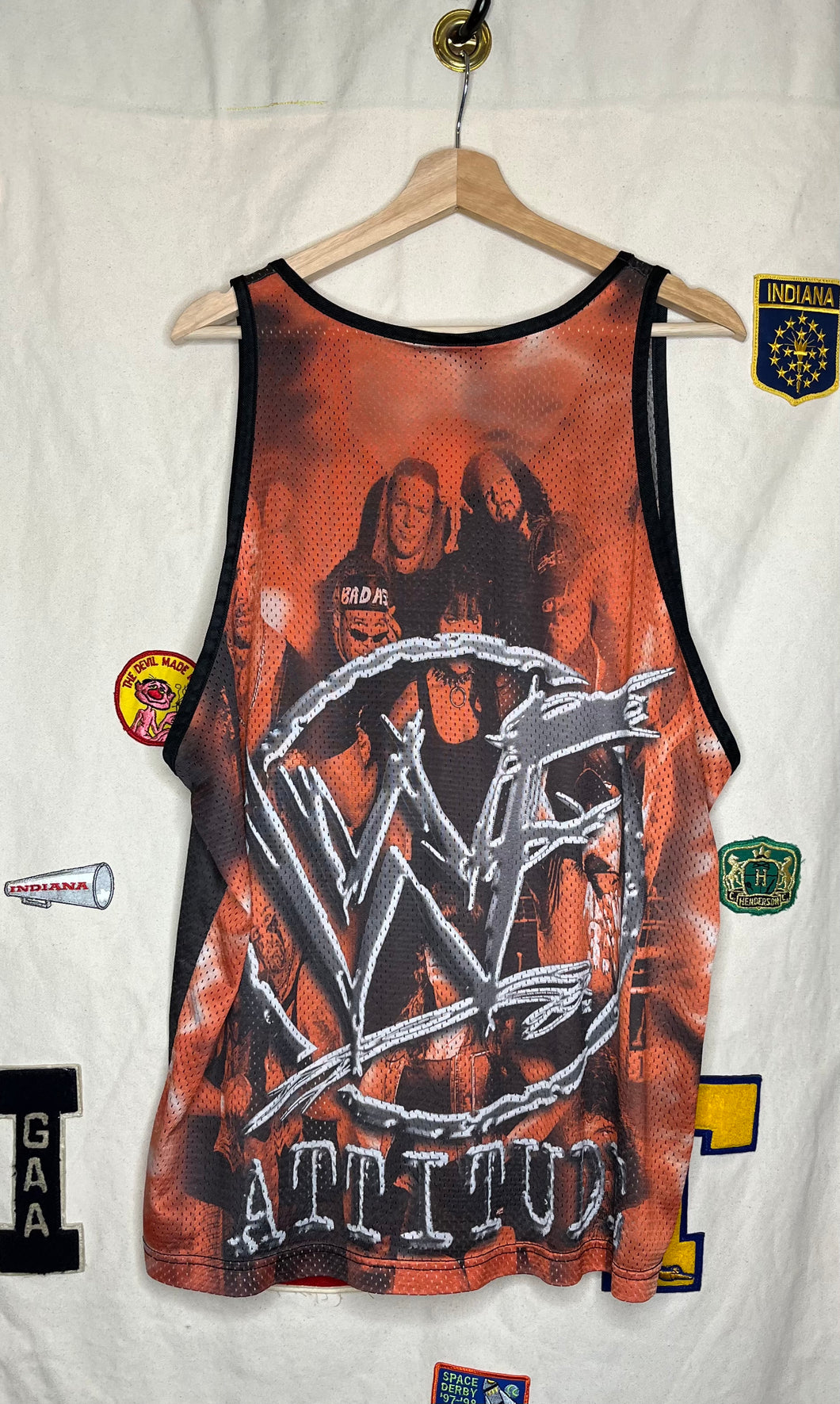 The Rock WWF Tank-Top Jersey: L