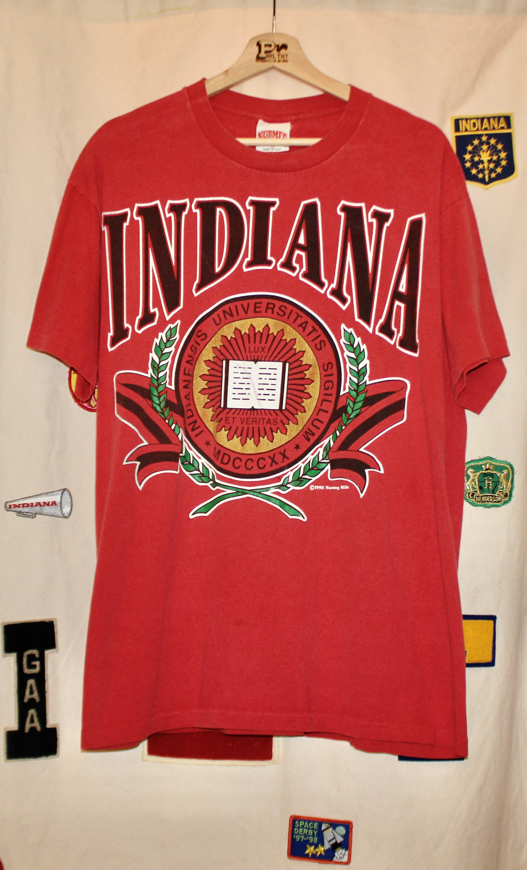 1990 Indiana University Nutmeg T-Shirt XL
