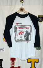 Load image into Gallery viewer, Hank Williams Jr. Stroh-Down Raglan T-Shirt: M
