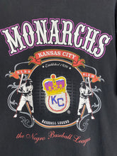 Load image into Gallery viewer, Vintage Kansas City Monarchs Negro Leagues Baseball T-Shirt: Large

