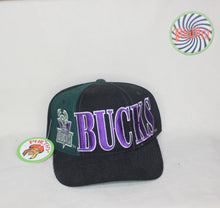 Load image into Gallery viewer, Milwaukee Bucks Starter Snapback Hat
