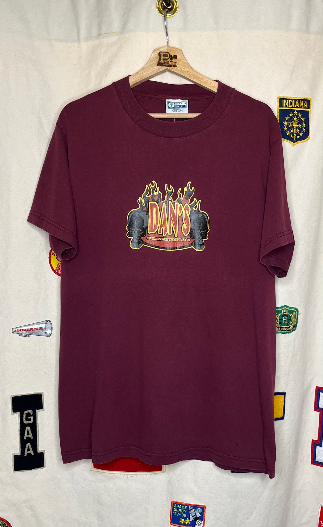 Dan's Competition Flame T-Shirt: L
