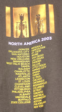 Load image into Gallery viewer, Pearl Jam 2003 Riot Act Tour T-Shirt: XL
