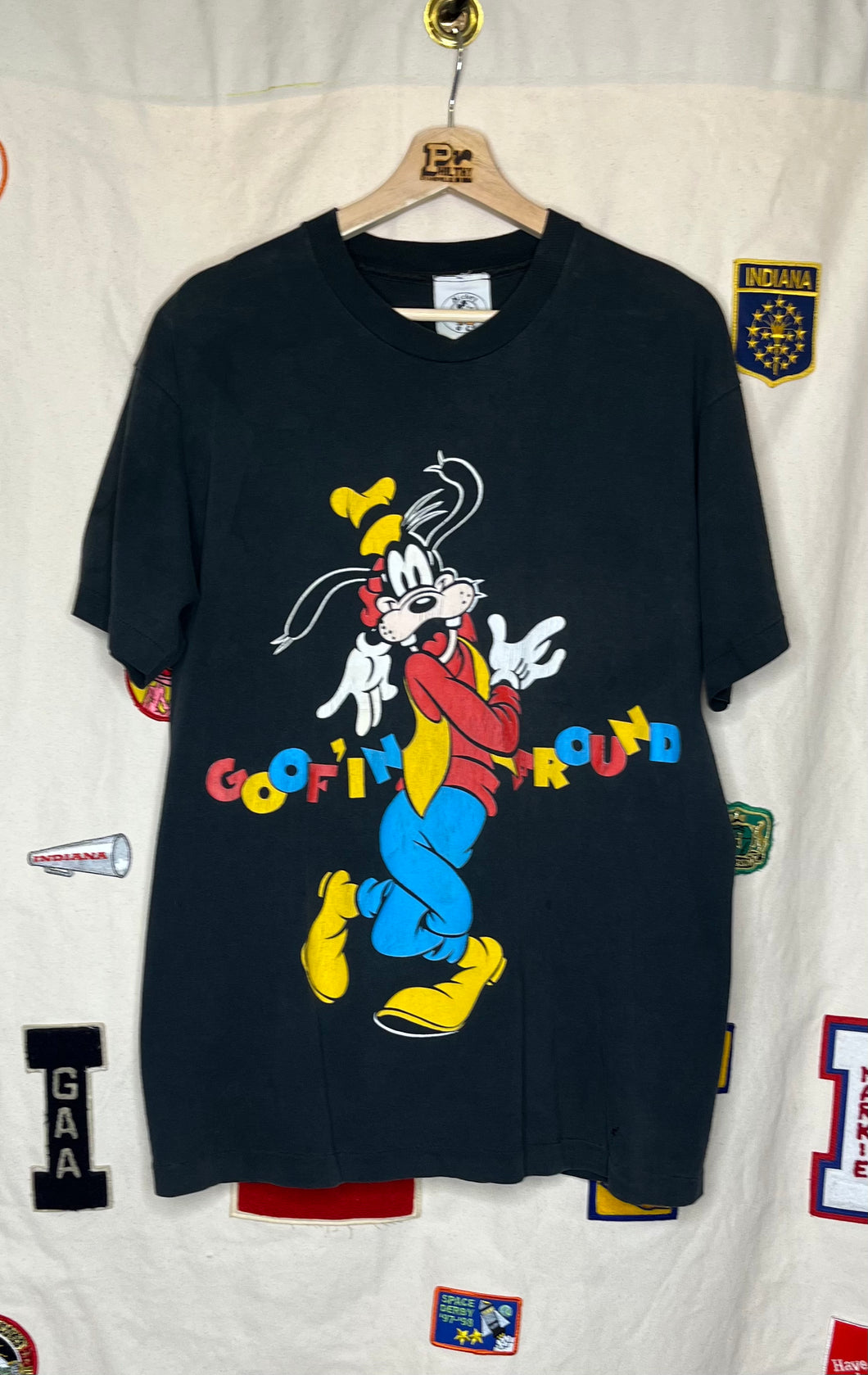 Vintage Disney Goofy Goofin' Around T-Shirt: L