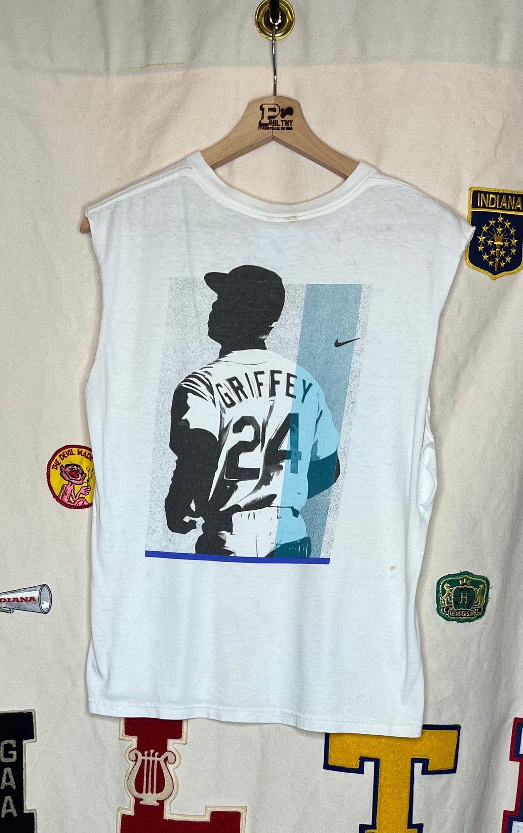 90's Ken Griffey Jr. Nike Sleeveless T-Shirt: S/M