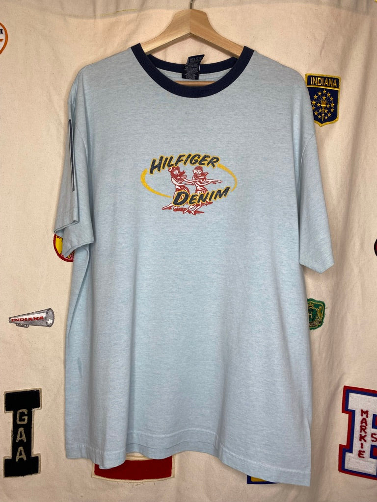 Tommy Hilfiger Hula Girl T-Shirt: L