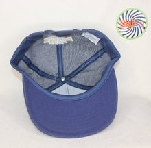 Load image into Gallery viewer, Vintage Denim Union Show Me The Label USA Snapback Trucker Hat
