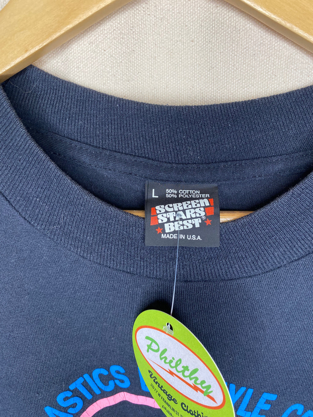 Vintage GE Plastics Lifestyle Center T-Shirt: L