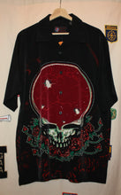 Load image into Gallery viewer, Grateful Dead Space Your Face DragonFly Button-Up Shirt: L
