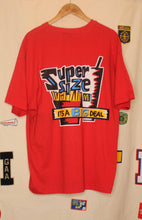 Load image into Gallery viewer, Mcdonald&#39;s Super Size Promo T-Shirt: XL
