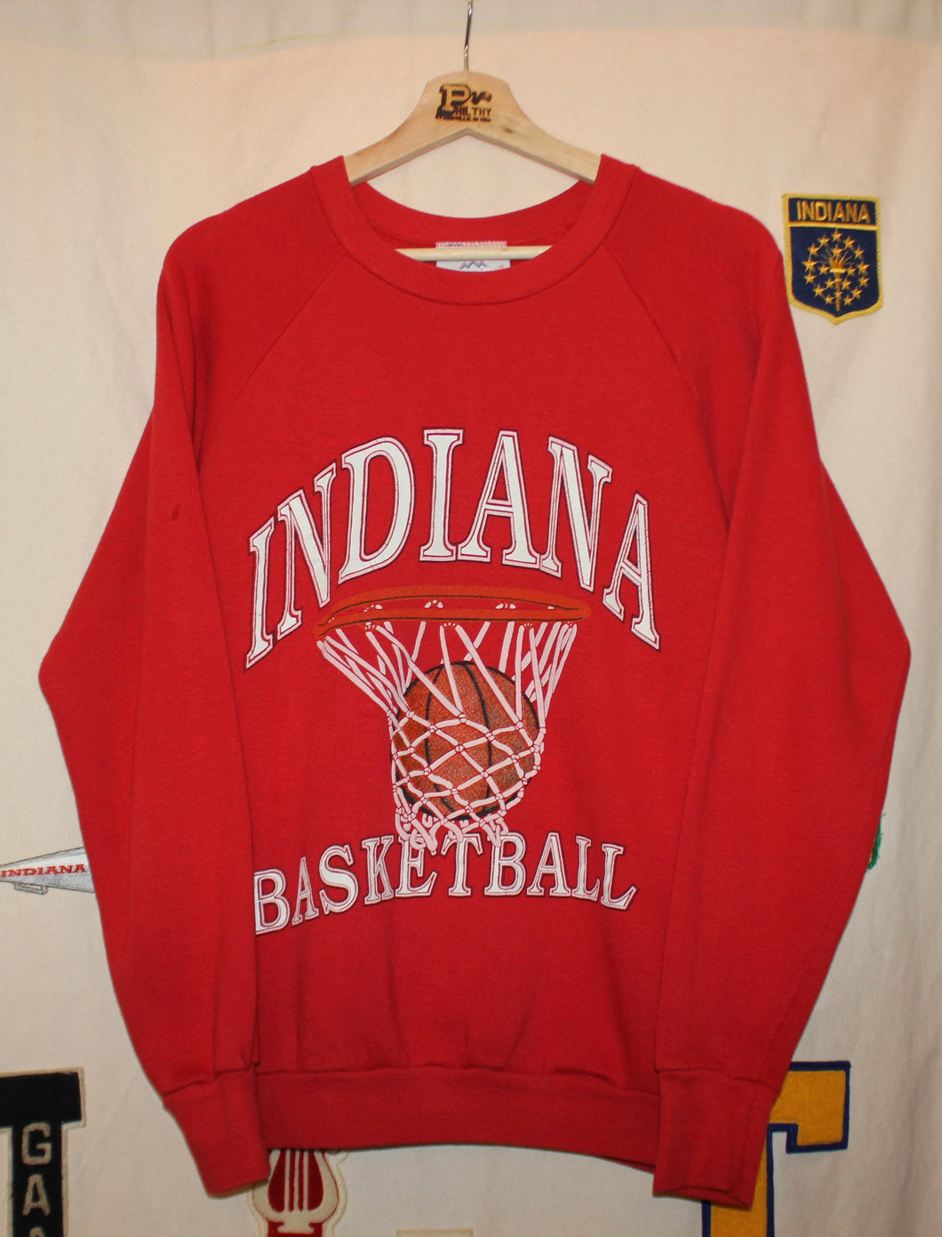 Indiana University Basketball Crewneck: L