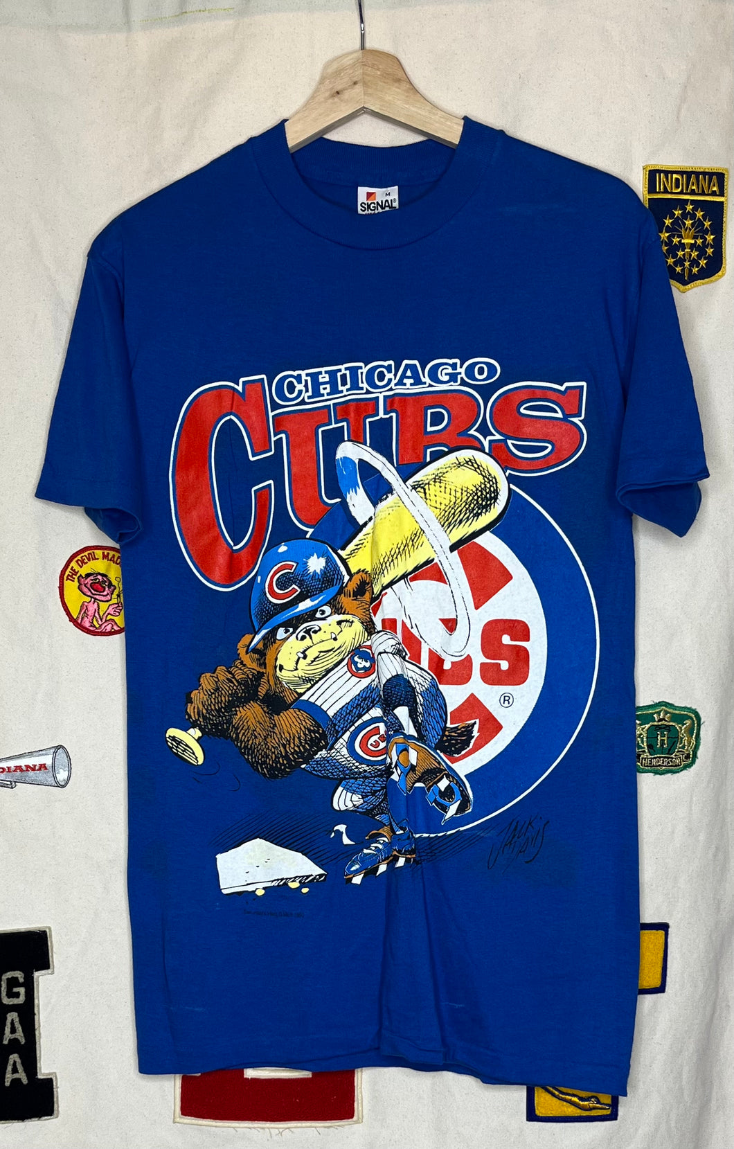 Chicago Cubs Jack Davis Signal Sportswear T-Shirt: M