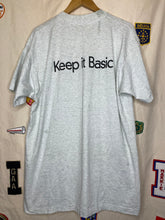 Load image into Gallery viewer, Vintage &quot;Your Basic T-Shirt&quot; Cigarette Advertising Promo Grey T-Shirt: XL
