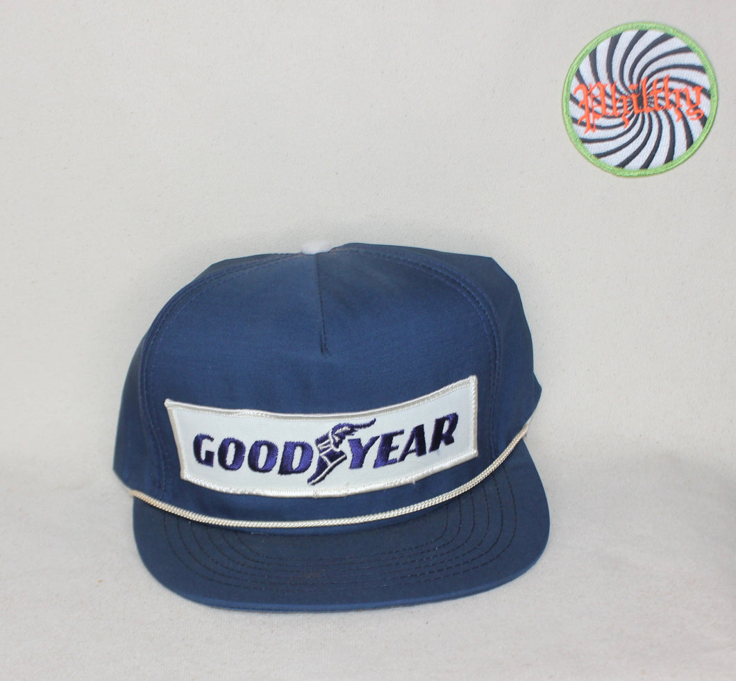 Vintage GoodYear Tires Rope Patch Hat