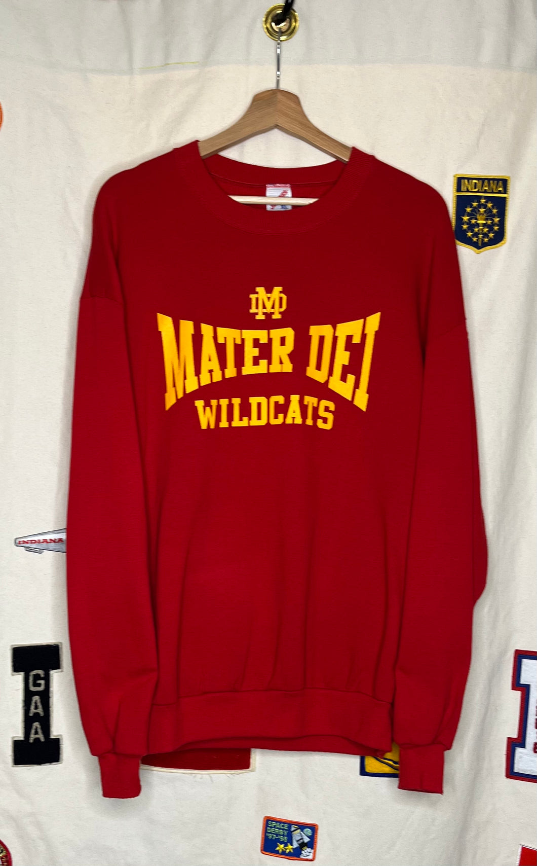 Mater Dei Wildcats Jerzees Crewneck: XL