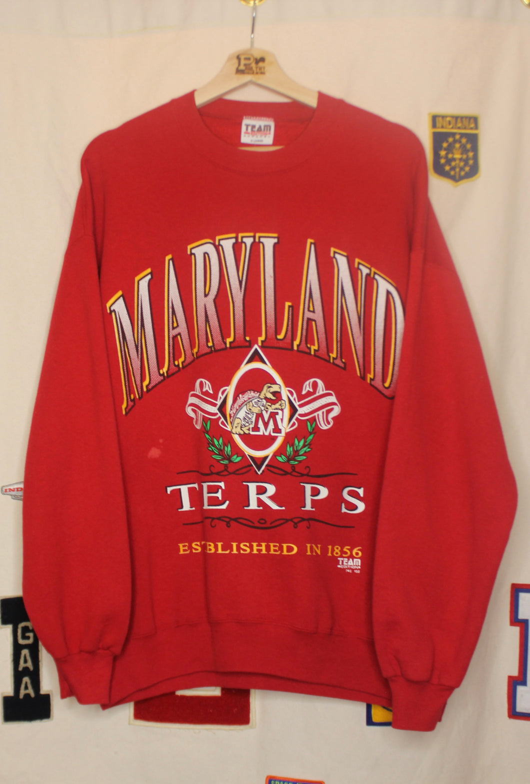 University of Maryland Terps Crewneck: XL