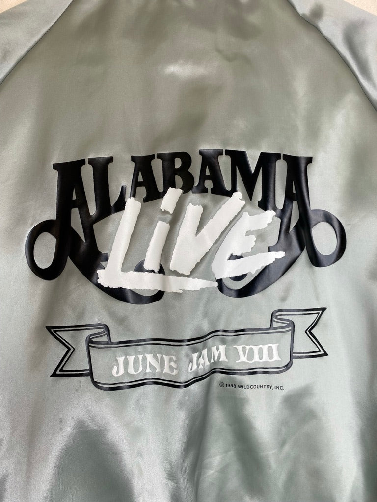 Vintage Alabama Satin Country Music Jacket: S/M