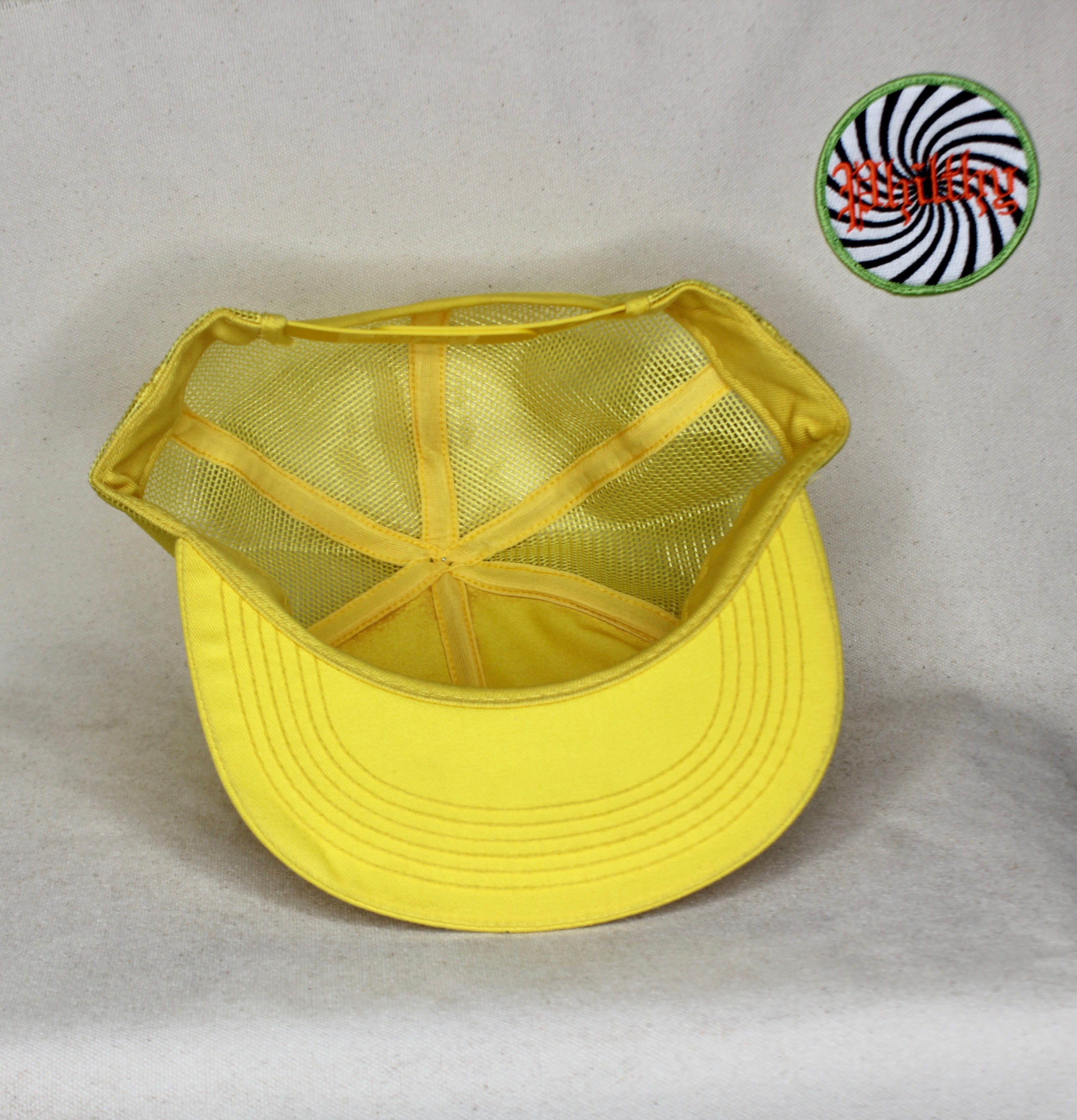 Vintage Charolais America's Power Coal Yellow Trucker Snapback Patch Hat K-Products