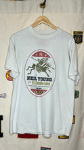 Load image into Gallery viewer, 1997 Neil Young Fear of the Horse White Tour T-Shirt: L/XL
