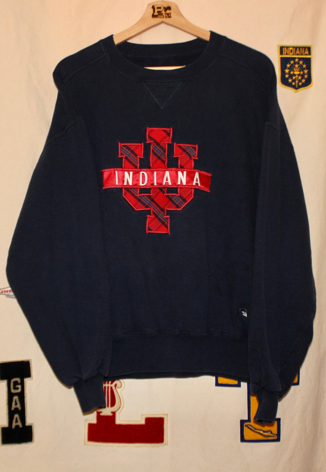 Indiana University Russell Athletic Crewneck: L