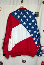 Load image into Gallery viewer, Starter American Flag Windbreaker Jacket: XL
