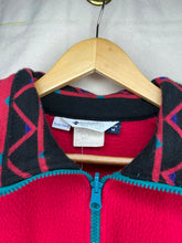Load image into Gallery viewer, Columbia Fleece Aztec Jacket: M
