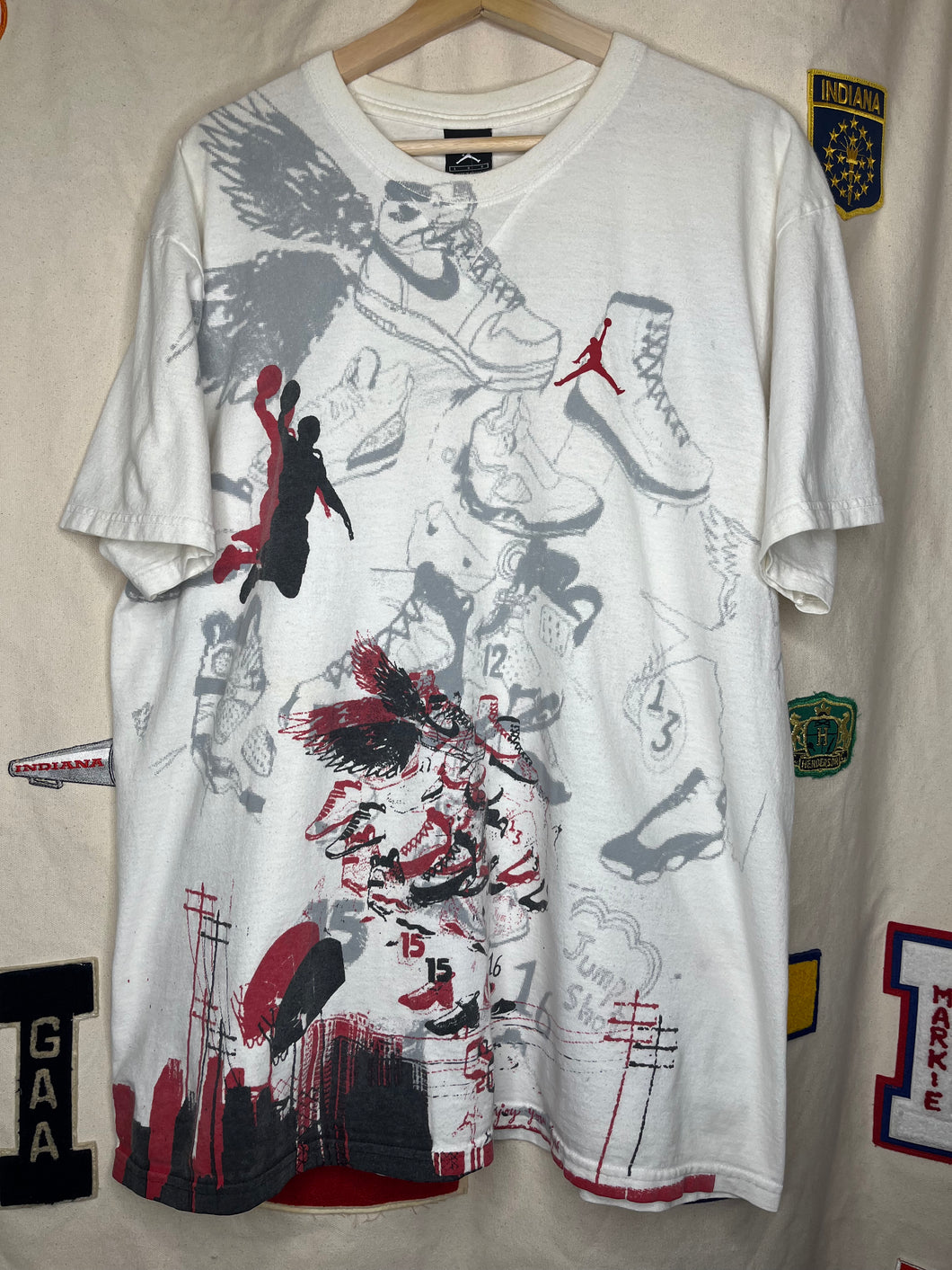 Jordan shoes t shirt sales