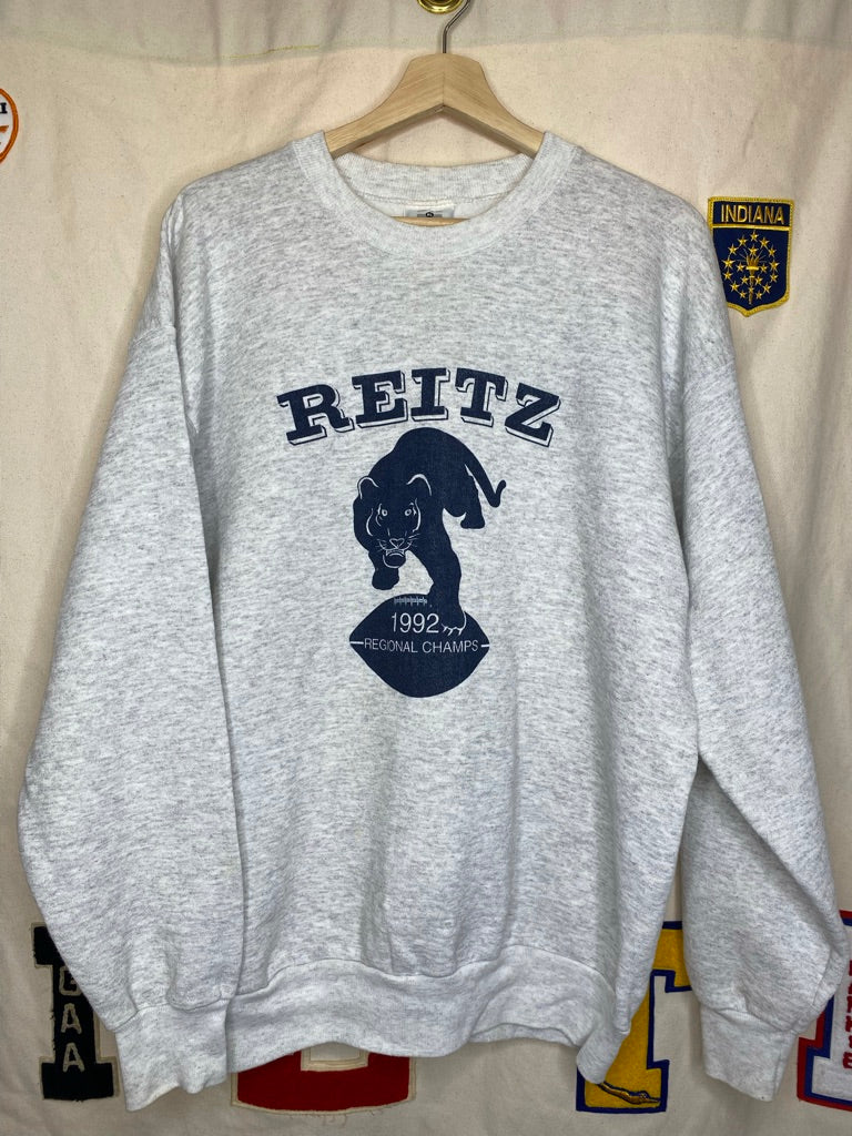1992 Reitz Panthers Crewneck: XL