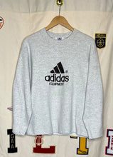 Load image into Gallery viewer, Adidas Equipment Chopped Sleeve Embroidered Crewneck: L
